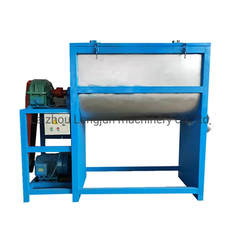 Dry Powder Mixing Machine Powder Putty Powder Mixer 1000L Stainless Steel Horizontal Spiral Belt Mixer