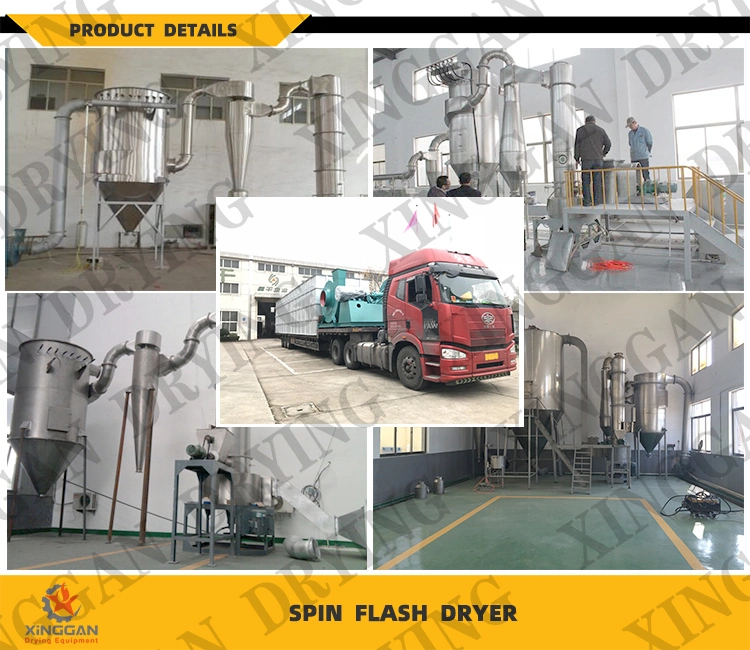 Calcium Carbonate Drier Machine Rotary Flash Dryer/Spray Dryer/Drum Dryer/Drying Machine, Spray Dryer, Belt Dryer, Vibrating Fluid-Bed Dryer Price