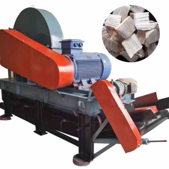 Good Blades 9crsi CE Hard Wood 10mm Chips 1-2ton/H Disc Wood Chipper Machine for Sale